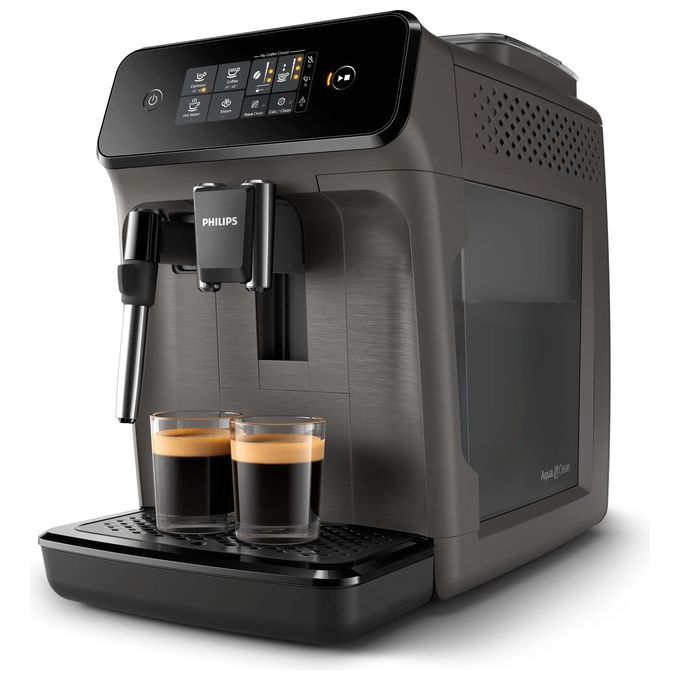 Philips EP1224-00 Series 1200 Macchina da caffe' Automatica 1,8 L 15 bar 1500 W Macinacaffe' Ceramica 12 Livelli colore Grigio