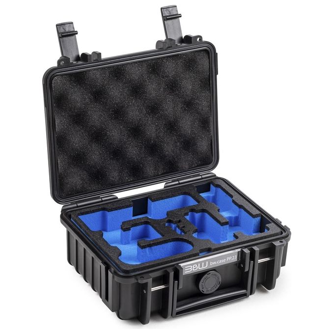 BandW PP.23.B.POCKET3 Outdoor Case Tipo 500 per DJI Osmo Pocket 3 Impermeabile IP67 Antipolvere Antishock colore Nero