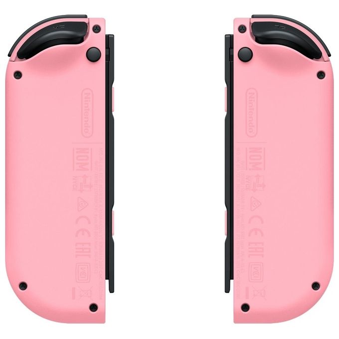 Nintendo 10013375 Switch Set da Due Joy-Con Controller Wireless Bluetooth compatibile Nintendo Switch e OLED colore Rosa Pastello