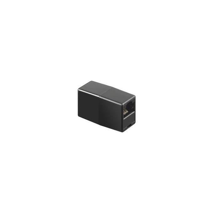 Digitus Accoppiatore Telefonico 2 Connettori Rj45 - 8P8C Femmina-Femmina Colore Nero