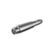 Goobay XLR 003 Adattatore XLR Femmina 3 Poli 6,35mm Femmina