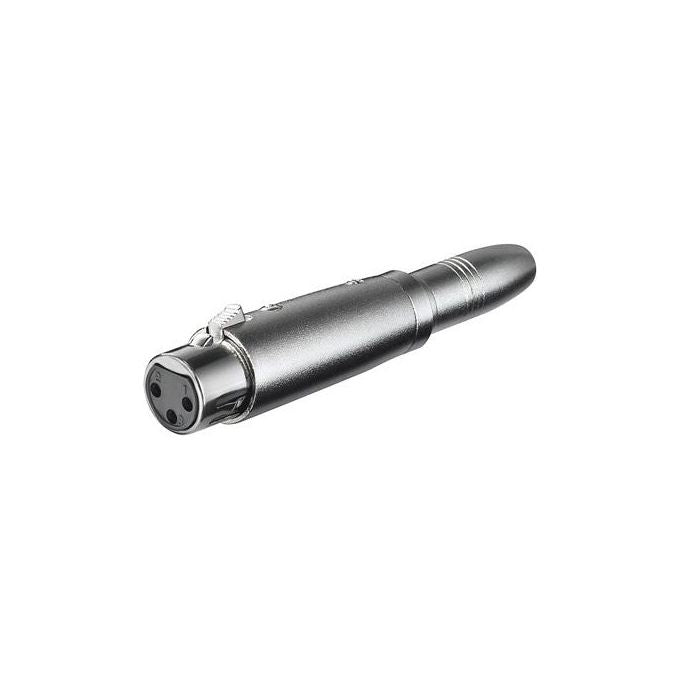 Goobay XLR 003 Adattatore XLR Femmina 3 Poli 6,35mm Femmina