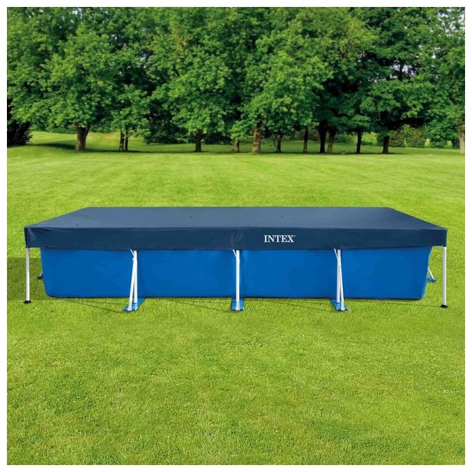 Intex 28039 Telo Copripiscina per Piscine Modello Frame Rettangolare 450x220cm