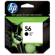HP 56 C6656AE Cartuccia Originale per Stampanti a Getto di Inchiostro, Compatibile con Deskjet 5550, Photosmart 7350, 7150, 7345, Officejet 6110, 5110, Nero