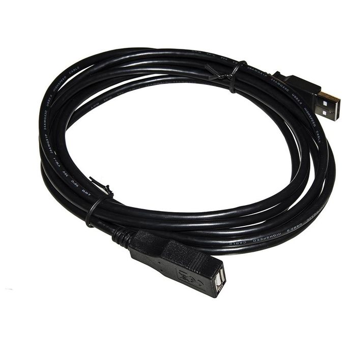 Link cavo usb 2.0 maschio-femmina rame connettore femmina isolato mt 3