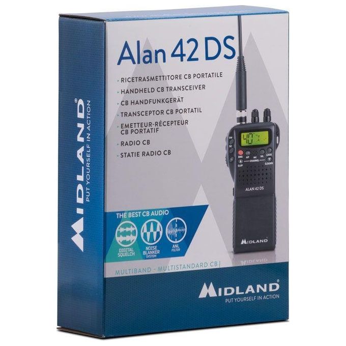 Midland Alan 42DS Radio CB Portatile Multibanda