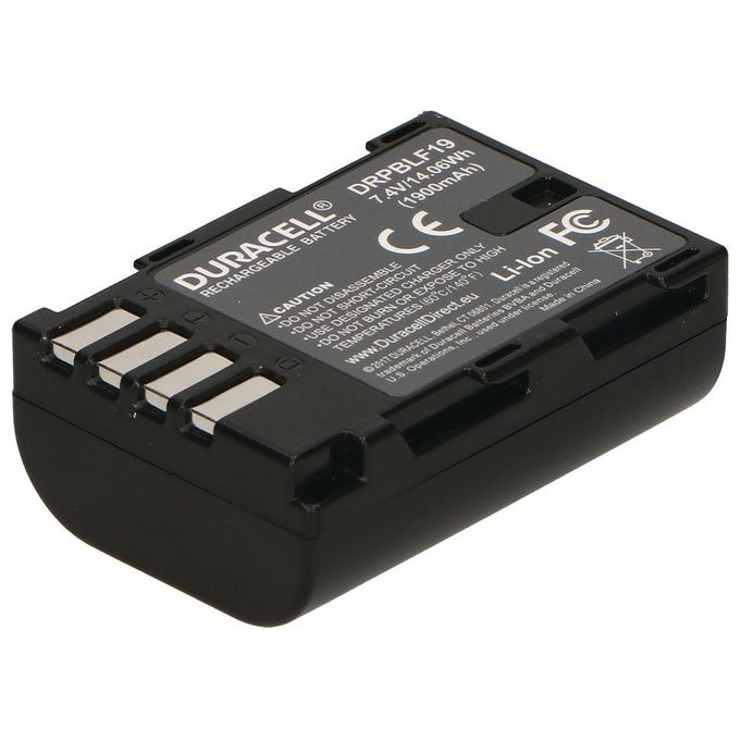 Duracell Batteria Li-Ion 1900mAh per Panasonic DMW-BLF19
