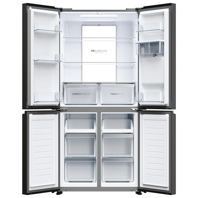 Haier HCR7818DWPT Cube 83 Serie 7 Frigorifero Multidoor 467 L 181 cm Classe D 35 dB No Frost Dispenser Acqua colore Nero