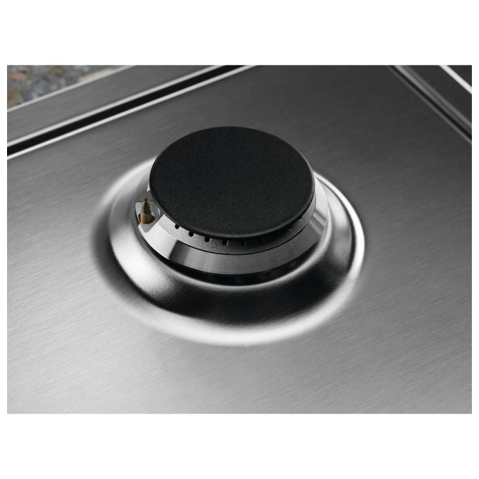 Electrolux, Piano Cottura a Gas, Slim Line, 90cm, Acciaio Inox, 5 Bruciatori