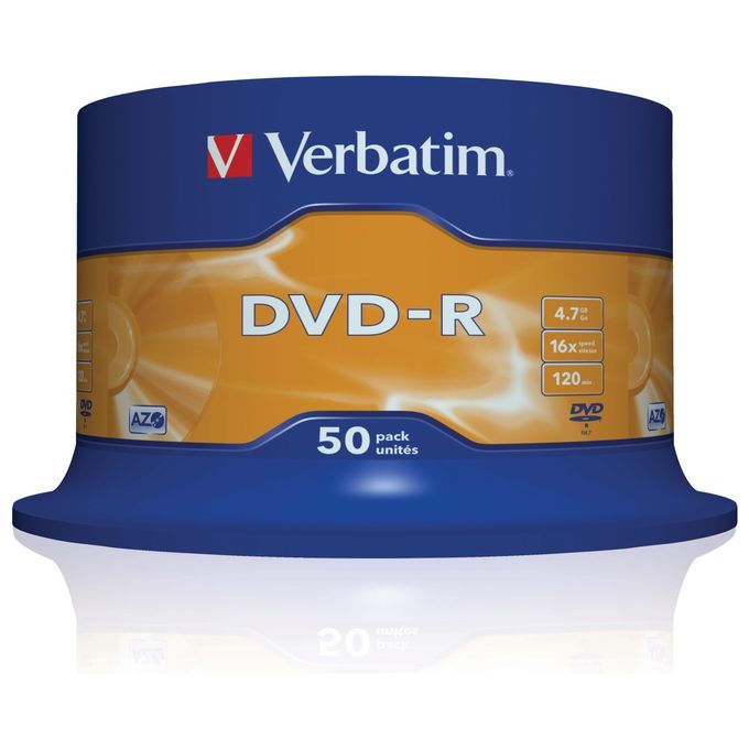 Verbatim Spindle 50 Dvd-r 4 7gb 16x Sergr.