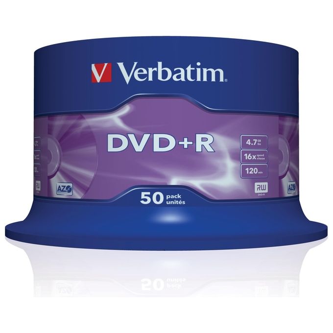 Verbatim Spindle 50 Dvd+r 4 7gb 16x Sergr.