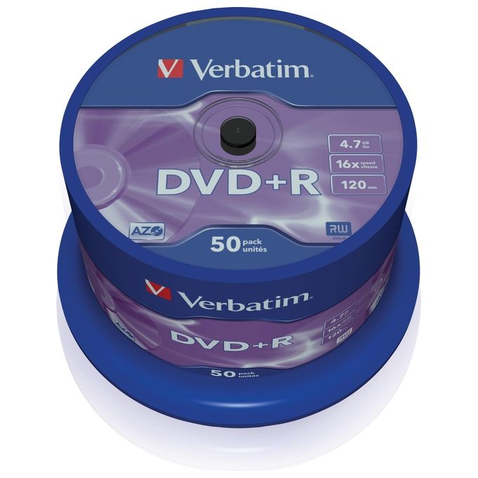 Verbatim Spindle 50 Dvd+r 4 7gb 16x Sergr.