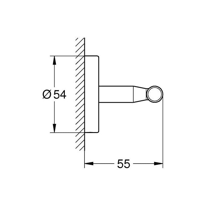 Grohe Appendino Cosmopolitan Cromo Lucido Cromo Lucido