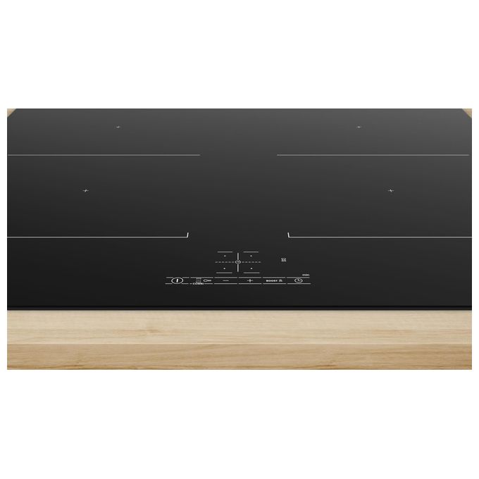 Bosch PVQ611BB6E Serie 4 Piano cottura a induzione 60 cm 4 zone CombInduction Touch Control PowerBoost colore Nero