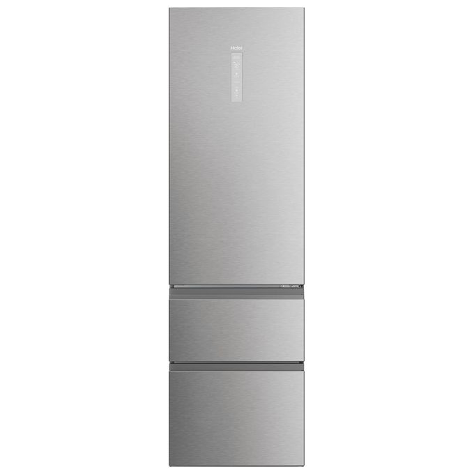 Haier HTW5620DNMG 3D 60 Serie 5 Frigorifero Combinato 414 L 205 cm Classe D 35 dB No Frost Wi-Fi colore Argento