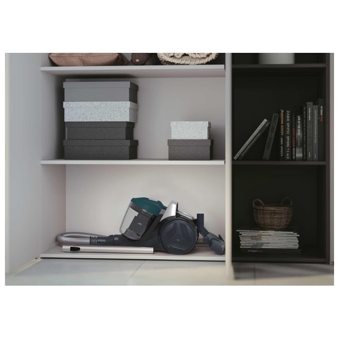 Hoover BR31PET Breeze Aspirapolvere a Traino Ciclonico Senza Sacchetto 2 L 700W 78 dB colore Nero