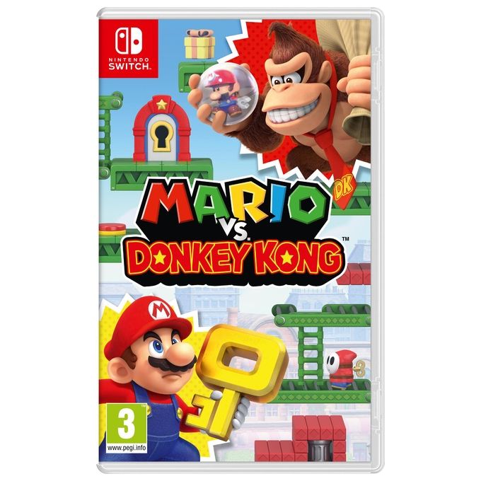 Nintendo NIN10011852 Mario vs. Donkey Kong Videogioco Nintendo Switch Edizione Standard PEGI 3 Co-op Locale 2 Giocatori