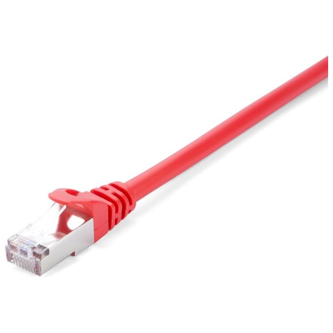 V7 cavo di rete cat6 stp 2m Rosso Schermato cavo Patch