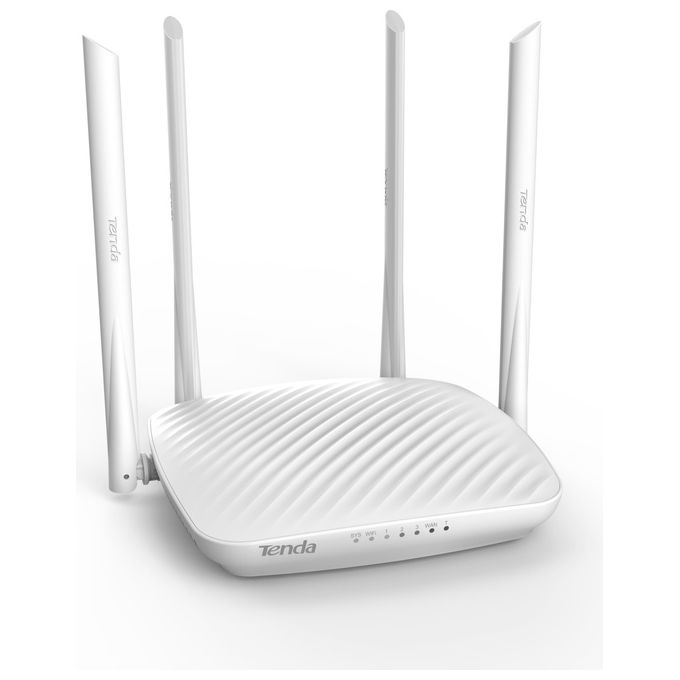 Tenda F9 Router Wireless Banda Singola 2.4GHz Gigabit Ethernet Bianco