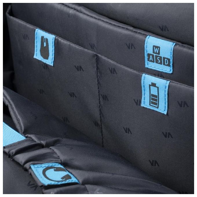 Rivacase Zaino da Gaming 17,3'' Nero