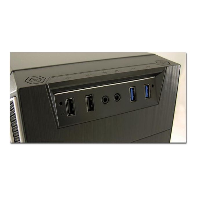LC Power LC-7038B-ON Midi-Tower Nero