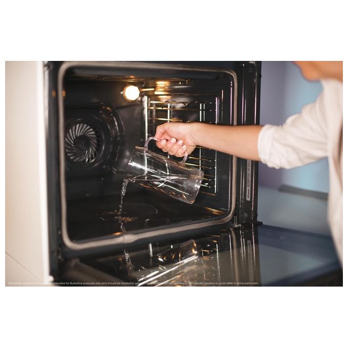 Candy FCM955XRL-CN Idea Forno da incasso Elettrico 70 L Classe A Pirolisi Vapore Wi-Fi (59.5x59.5x56.8 cm) colore Nero Inox