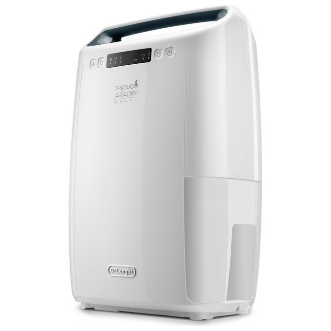 De'Longhi DEXD216RF AriaDry Deumidificatore 16L-giorno 285W Filtro 3 Azioni Serbatoio 2.1L R290 colore Bianco