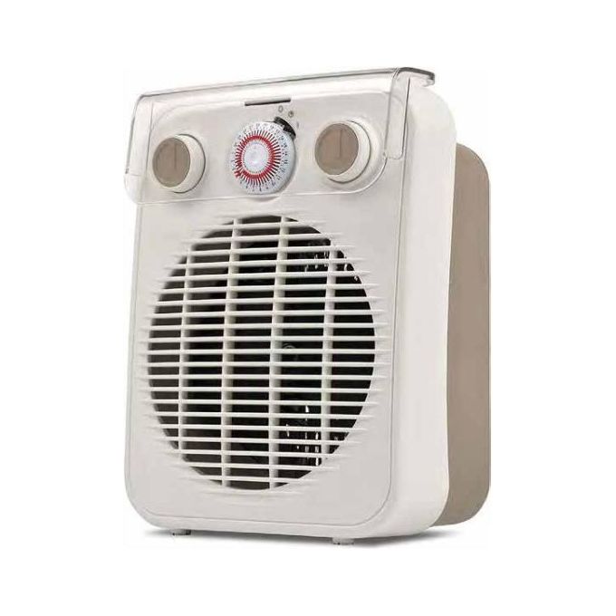 ARDES AR4F10TI Termoventilatore Scaldabagno con Potenza 2000 Watt e 2 Timer colore Beige