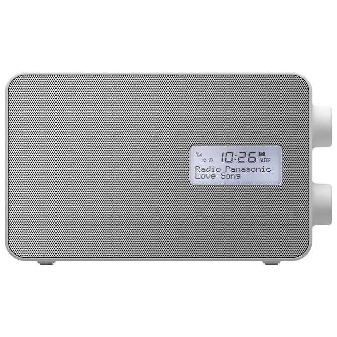 Panasonic RF-D30BTEG-W Radio Digitale DAB+ e Musica Wireless Bluetooth Bianco