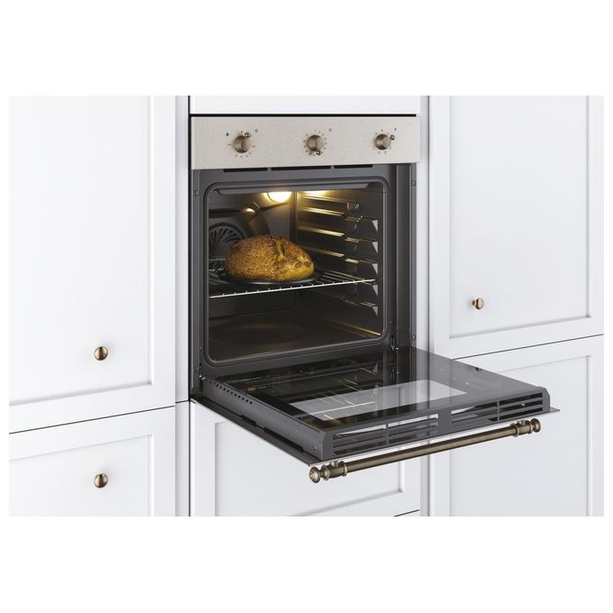 Candy FCC603NAV Classic Forno da incasso Elettrico Ventilato 65 L Classe A+ 8 funzioni (60x60x60 cm) colore Avena