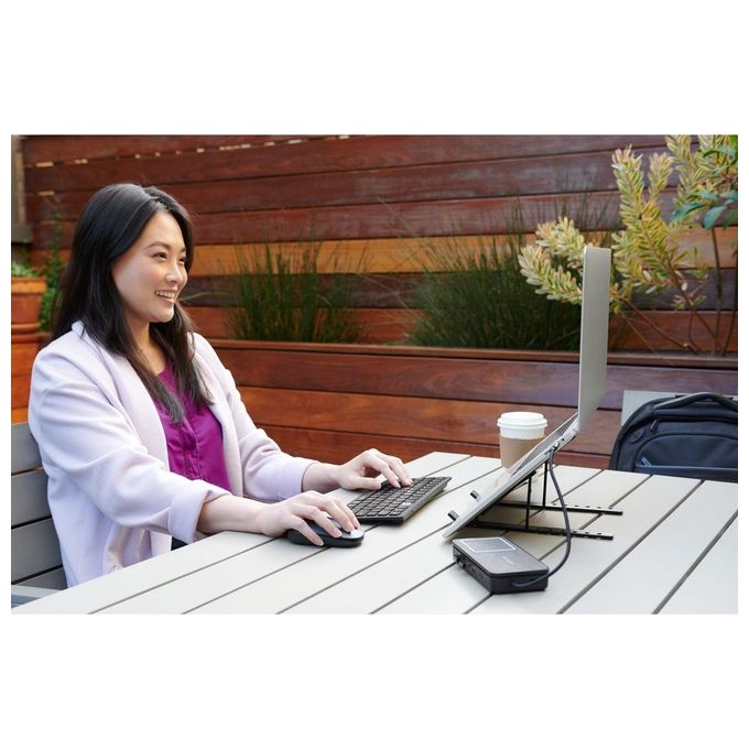 Kensington Black Suretrack Dual Wireless Bluetooth Usb Mouse