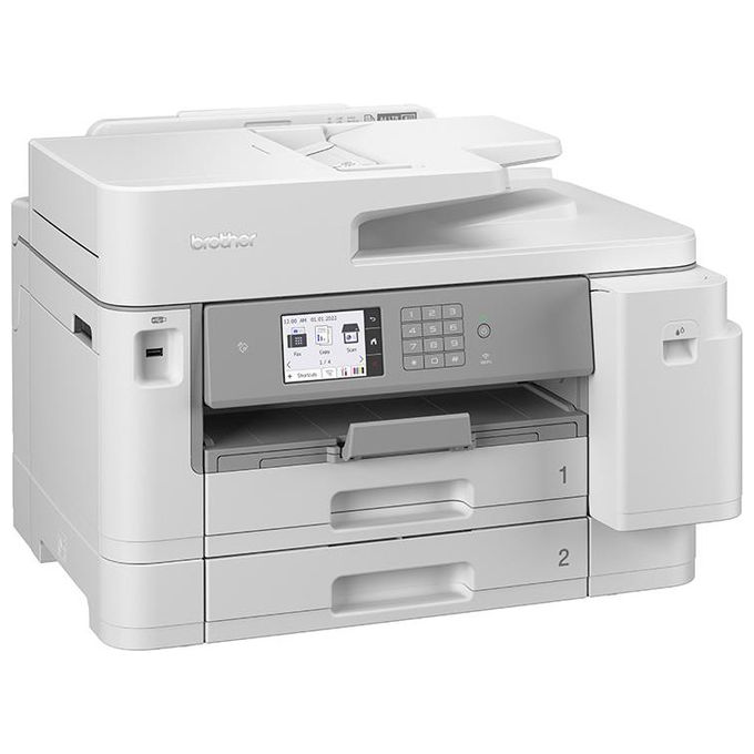 Brother MFCJ5955DW Multifunzione Inkjet A colori 4 in 1 Stampa A3 Fronte Retro 30 ppm 2x250 Fogli ADF 50 Wi-Fi LAN NFC colore Bianco