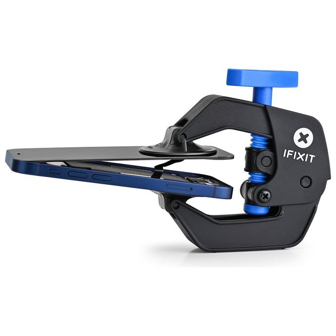 IFixit IF145-513-2 ANTI-CLAMP Morsetto con Ventose Strumento Apertura Smartphone Tablet Laptop colore Nero
