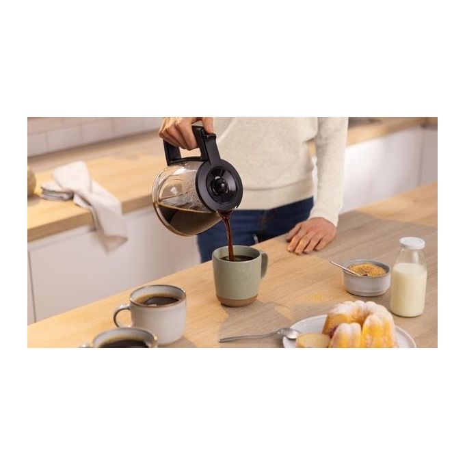 Bosch TKA2M114 Macchina da caffe' Manuale 1,25 L 15 tazze Funzione Mantieni al Caldo colore Rosso 1200