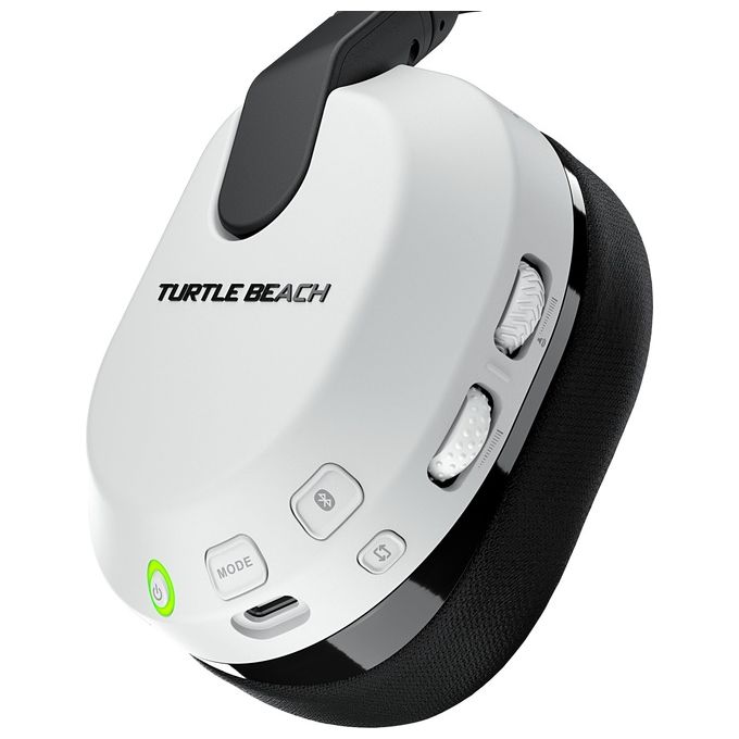 Turtle Beach TBS-2102-15 Stealth 600 Cuffie da Gioco Wireless con Connessione 2.4 GHz e Bluetooth 5.2 Driver 50 mm Autonomia 80 Ore colore Bianco