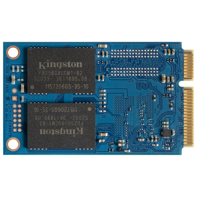 Kingston SKC600MS-256G KC600 SSD mSATA 256 GB interfaccia SATA III velocita' lettura 550 MB-s scrittura 520 MB-s colore Nero
