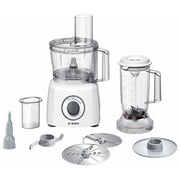 Bosch MCM3200W Robot da Cucina Compatto 800W Bianco-Grigio