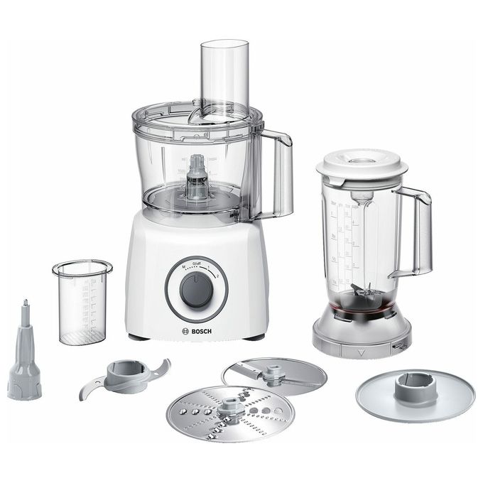 Bosch MCM3200W Robot da Cucina Compatto 800W Bianco-Grigio
