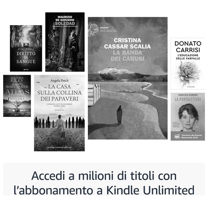 Amazon B0CFP6F89F Kindle Paperwhite 12a Generazione Ebook Reader 7'' 16 GB Wi-Fi Bluetooth con Pubblicita' colore Verde Giada