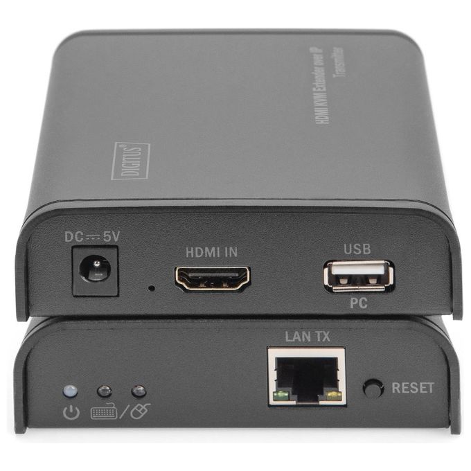 Digitus Estensore Kvm Usb-Hdmi su Cavo Rete-Ip