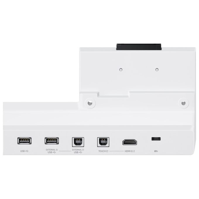 Samsung CY-TF65BBCXEN Flip Pro Connectivity Tray 1x HDMI 1x USB-C 2x USB-A compatibile WM55B WM65B colore Grigio Bianco