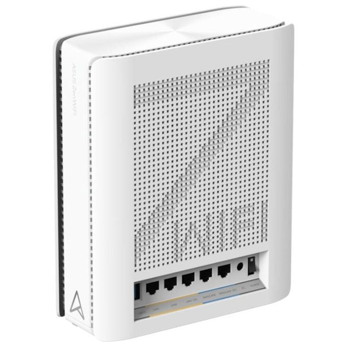 Asus ZenWiFi BQ16 Router Wireless Wi-Fi 7 Quad-band 2.4 GHz 5 GHz 6 GHz 11529 Mbit-s AiMesh 5 porte LAN colore Bianco