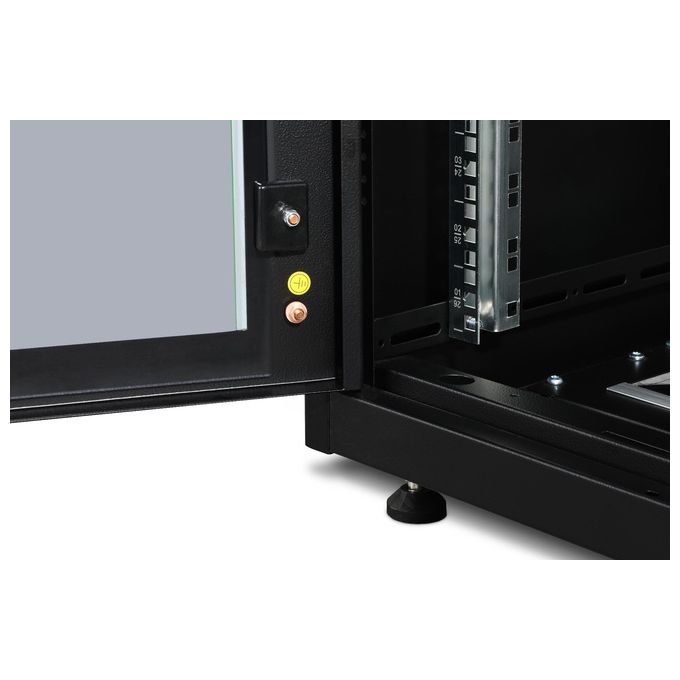 Digitus Armadio 26 Unita' Linea Professionale (a)1310 X (l)600) X (p)600 Mm. Colore Nero Ral 9005