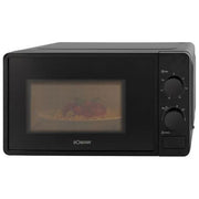 Bomann 660143 MW 6014 CB Forno a microonde 20 L 700 W 6 livelli di potenza con piatto rotante 24.5 cm colore Nero