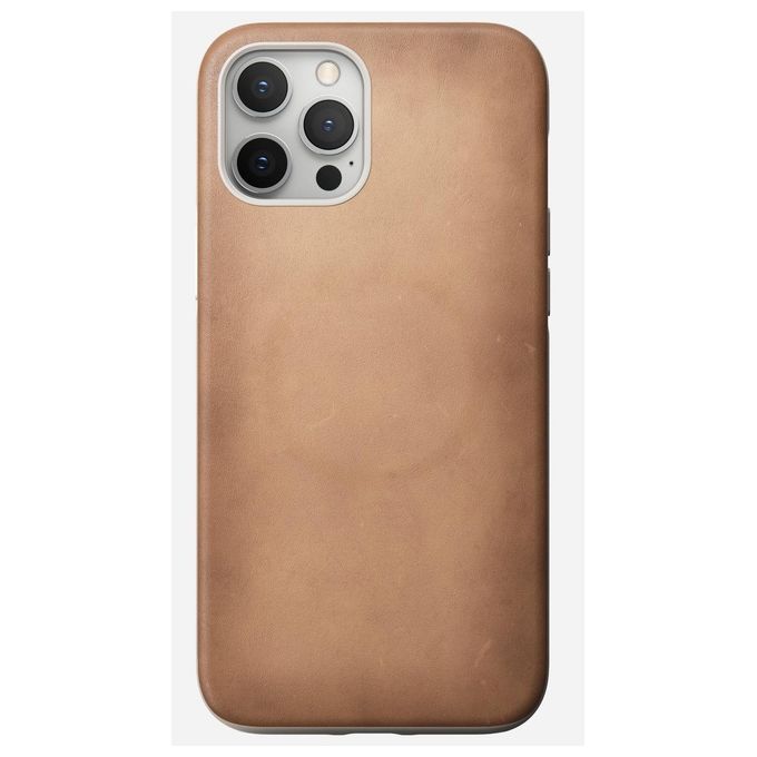 Nomad Modern Case Magsafe Natural Leather per iPhone 12 Pro Max