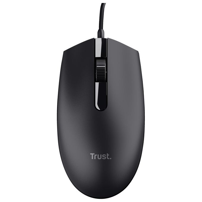 Trust Basi Mouse Ambidestro Usb Tipo A Ottico 1200 Dpi