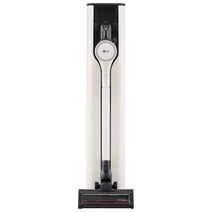 LG A9T-PRIME1C CordZero Aspirapolvere Scopa Elettrica senza Fili 260W 60 min 1.05 L Auto-svuotamento Wi-Fi 83 dB colore Beige