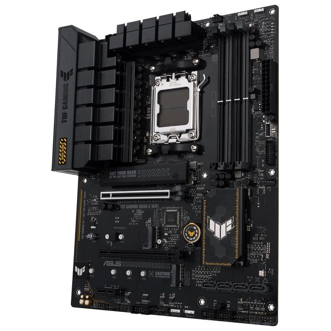 ASUS TUF Gaming B650-E WIFI Scheda Madre ATX AM5 DDR5 Wi-Fi 6E Bluetooth 5.3 Nero