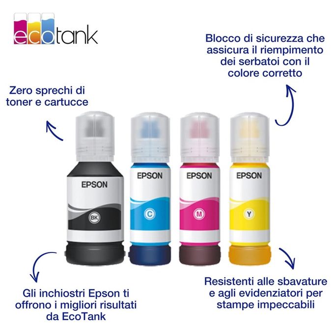 Epson Flacone Ciano 113 EcoTank