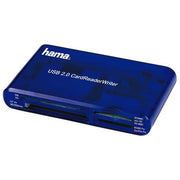 Hama Lettore di Schede Blu 35 in 1 Usb 2.0